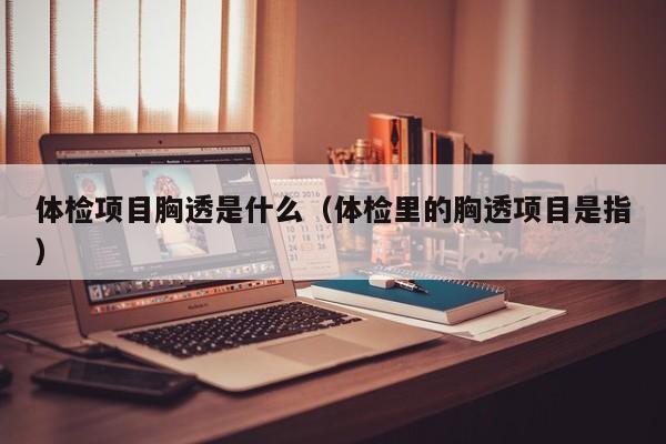 体检项目胸透是什么（体检里的胸透项目是指）